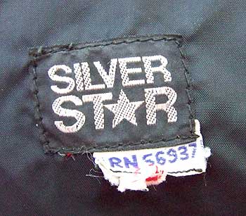 vintage 70s 80s Silver Star label
