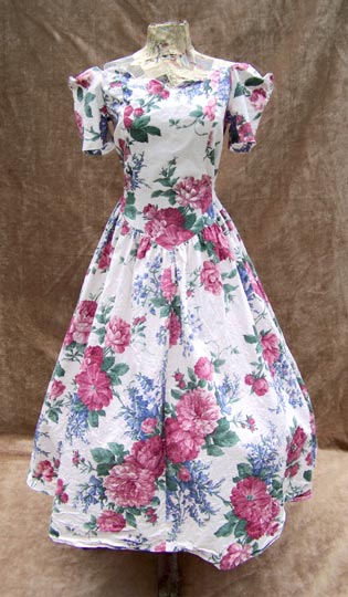 Vintage Scarlett retro-50s tea gown, mid to late 1980s | free shipping ...