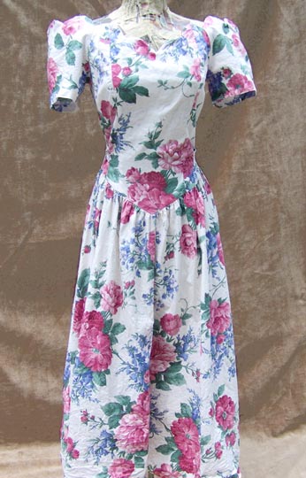 Vintage Scarlett retro-50s tea gown, mid to late 1980s | free shipping ...